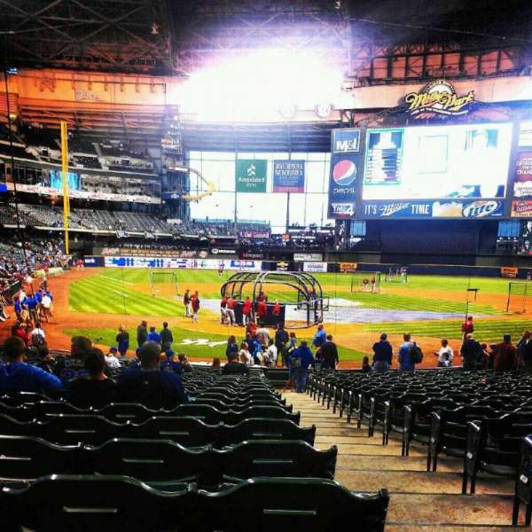 American Family Field, section: 117, row: 21, seat: 24