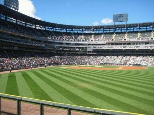 Rate Field, section: 105, row: 12, seat: 7