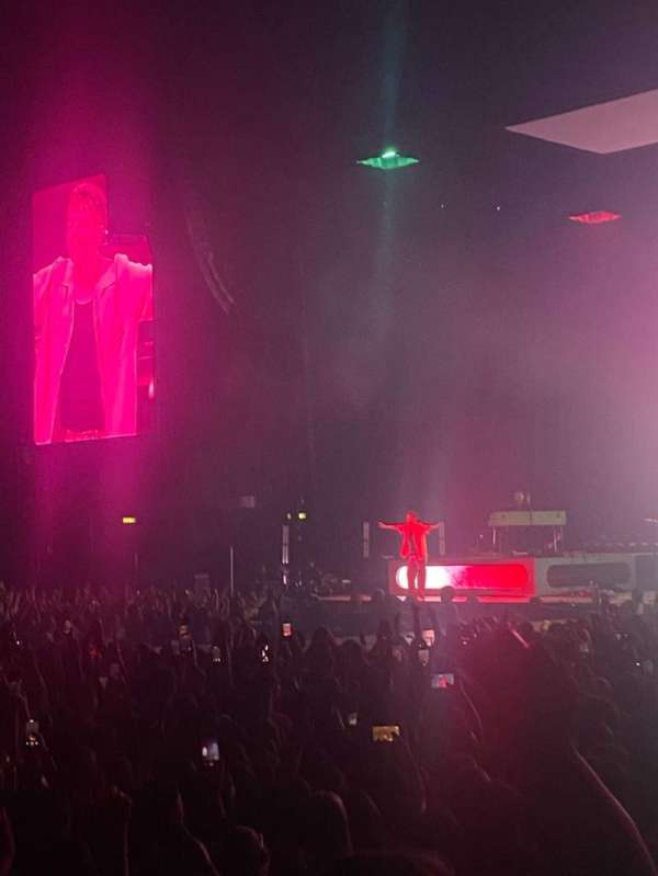 Unipol Arena, section: H1, row: 2, seat: 47