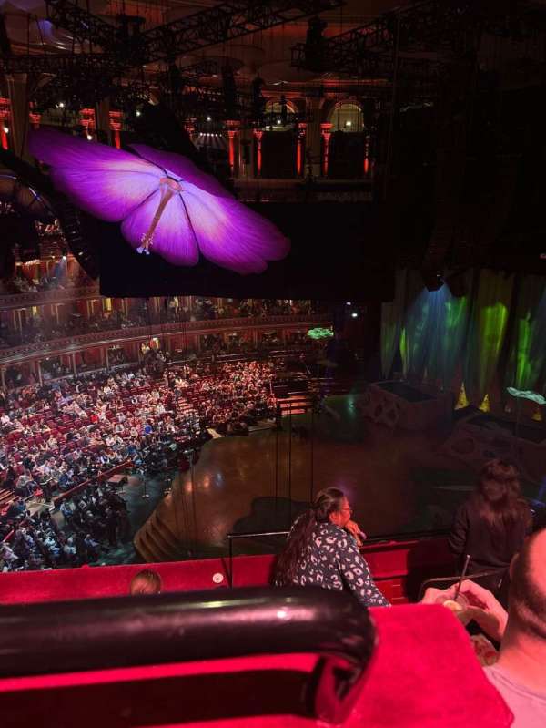 Royal Albert Hall, section: Rausing Circle W, row: 4, seat: 166