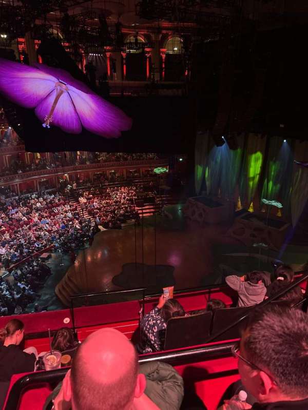 Royal Albert Hall, section: Rausing Circle W, row: 4, seat: 167