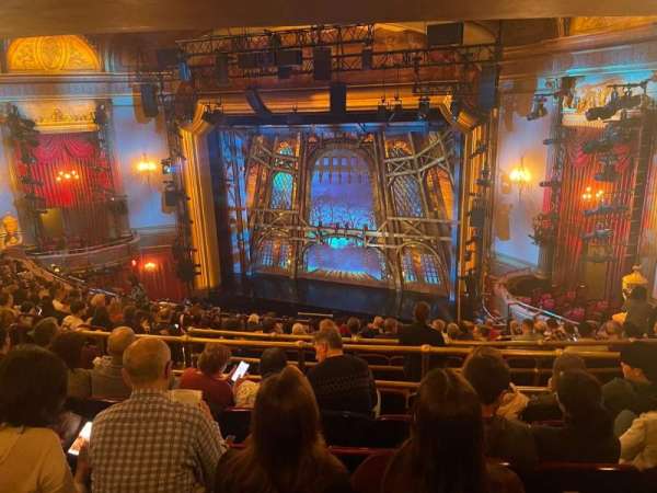 St. James Theatre, section: Mezzanine R, seat: 20