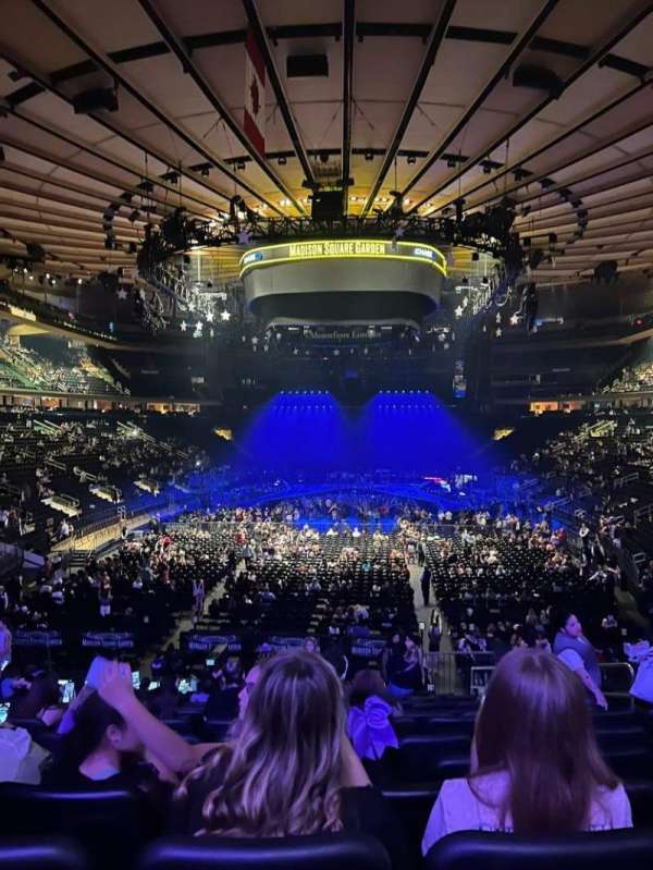 Madison Square Garden, section: 102, row: 19, seat: 15