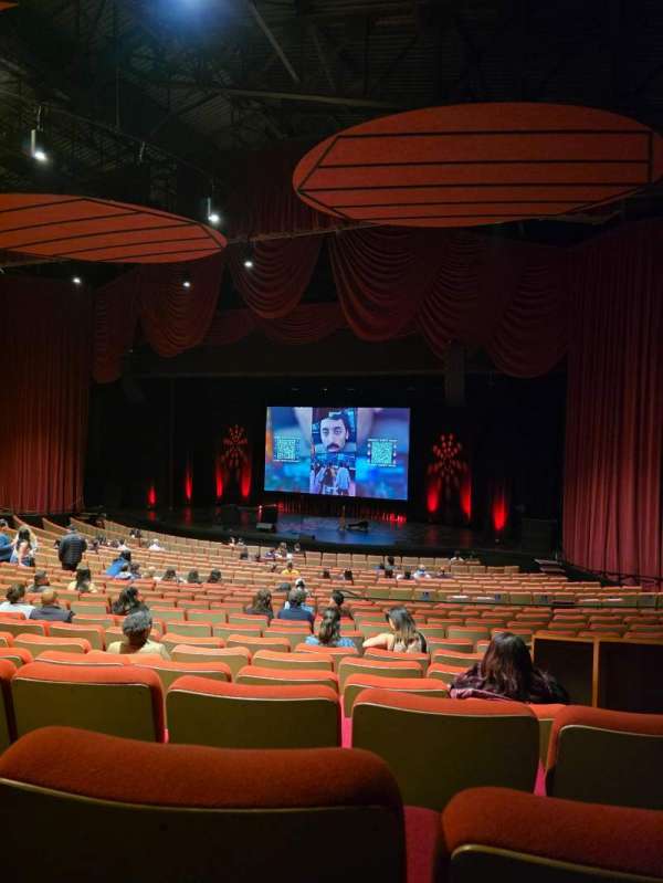 Palace of Fine Arts Theatre, section: ORCH, row: V, seat: 8