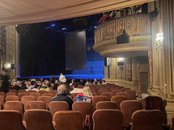 Music Box Theatre, section: Orchestra R, row: O, seat: 28
