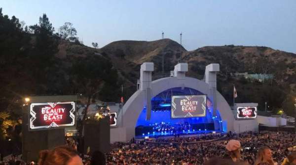 Hollywood Bowl, section: P2, row: 12, seat: 114