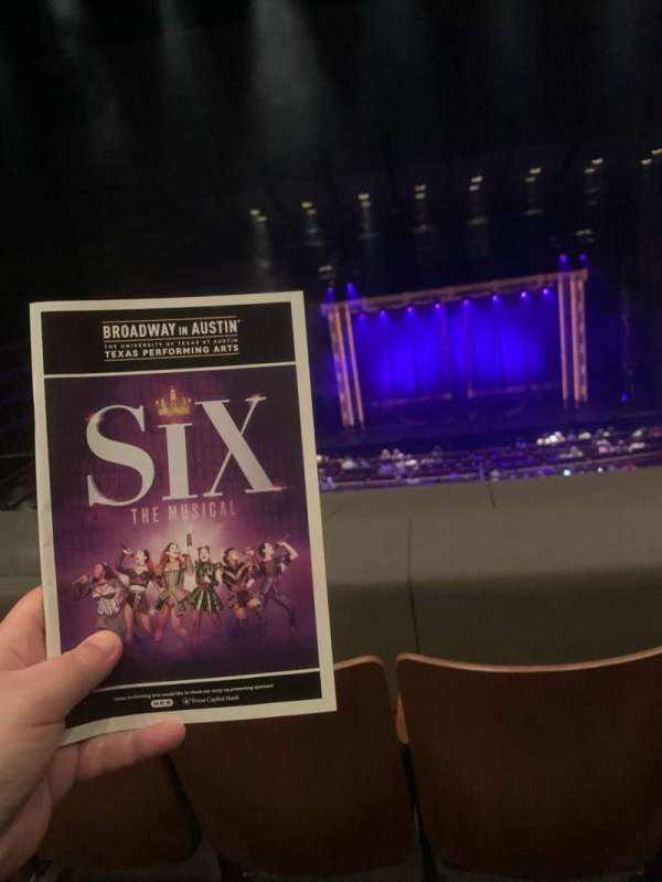 Bass Concert Hall, section: Lower Balcony LC1, row: K, seat: 420-421