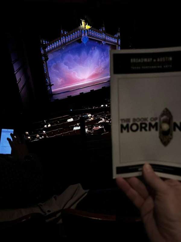 Bass Concert Hall, section: Lower Balcony L1, row: B, seat: 401