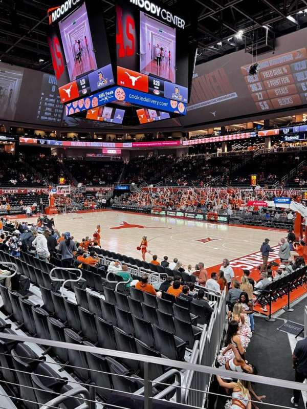 Moody Center, section: 104, row: B, seat: 3