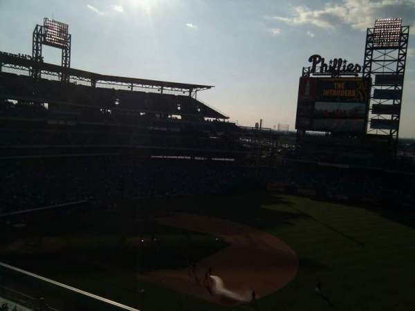 Citizens Bank Park, section: 312, row: 2, seat: 9