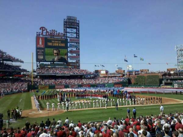 Citizens Bank Park, section: 120, row: 22