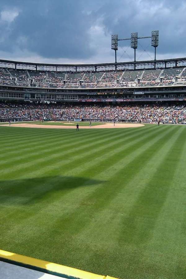 Comerica Park, section: 117, row: g, seat: 2