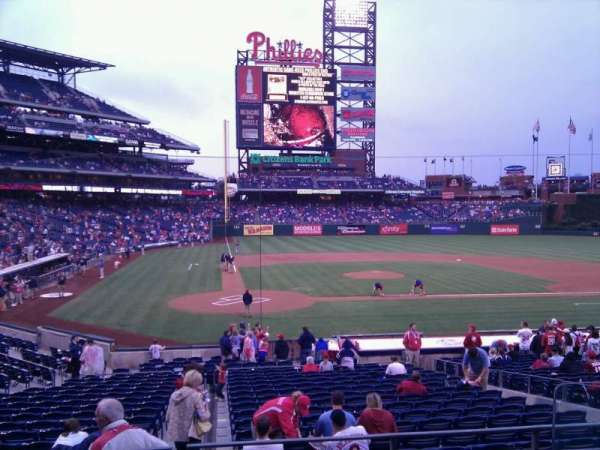 Citizens Bank Park, section: 120, row: 21, seat: 4