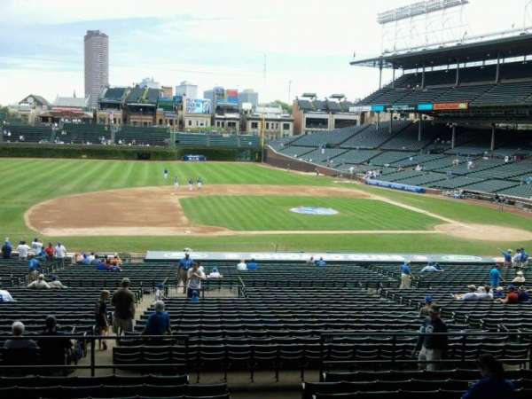 Wrigley Field, section: 210, row: 11, seat: 25