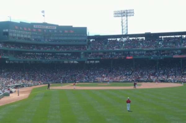 Fenway Park, section: Bleacher 43, row: 19