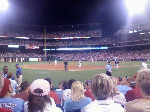 Citizens Bank Park, section: 134, row: 8, seat: 11