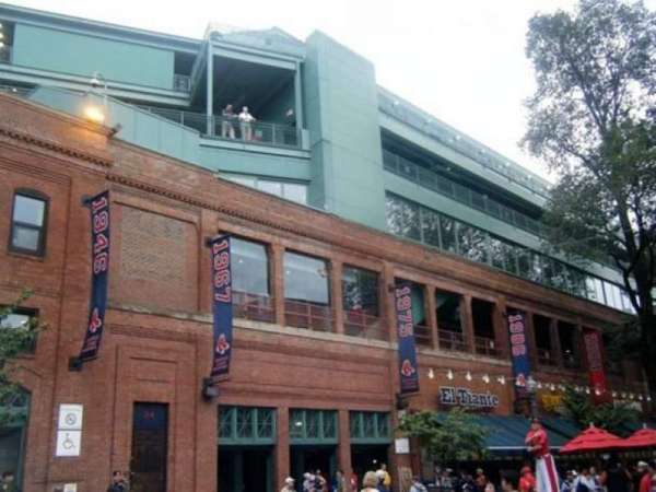 Fenway Park, section: Gate A