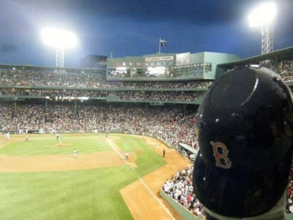 Fenway Park, section: Green Monster 2, row: 2, seat: 8