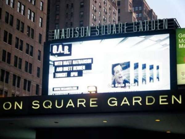 Madison Square Garden, section: 7th AVE