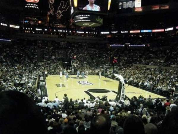 Frost Bank Center, section: 101, row: 20, seat: 18