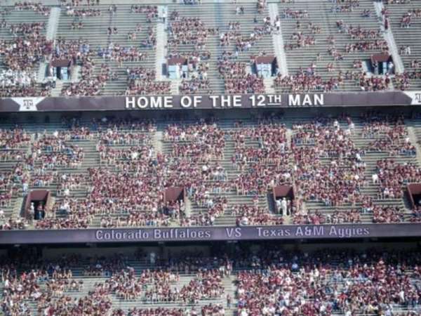 Kyle Field, section: 106