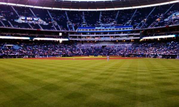 Kauffman Stadium, section: 100, row: a, seat: 20