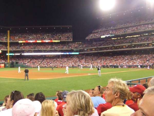 Citizens Bank Park, section: 134, row: 8, seat: 11
