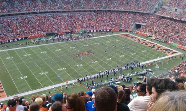 Paycor Stadium, section: 344, row: 14, seat: 1