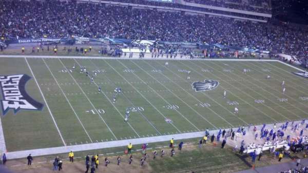 Lincoln Financial Field, section: 220, row: 2, seat: 1