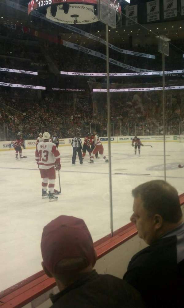 Prudential Center, section: 6, row: 2, seat: 5