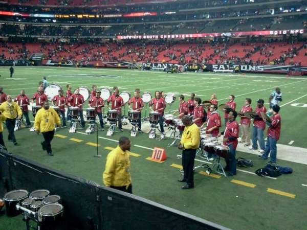 Georgia Dome, section: 112, row: 2, seat: 19