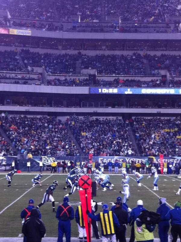 Lincoln Financial Field, section: 137, row: 5