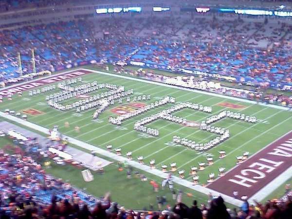 Bank of America Stadium, section: 507, row: 20, seat: 6
