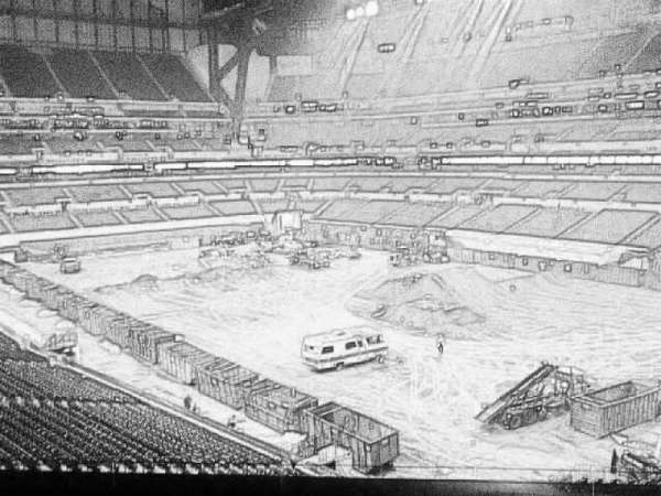 Lucas Oil Stadium, section: 333, row: 1, seat: 12