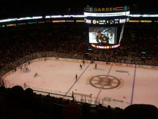 TD Garden, section: 315, row: 12, seat: 12