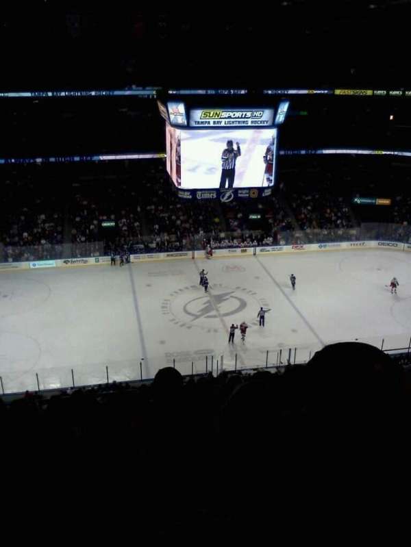 Benchmark International Arena, section: 317, row: K, seat: 10