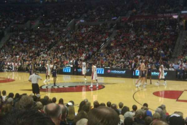 Moda Center, section: 111, row: G, seat: 14