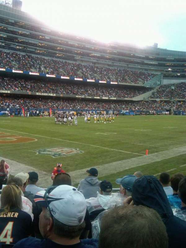 Soldier Field, section: 144, row: 7