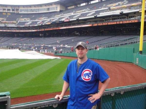 PNC Park, section: 135, row: A, seat: 17