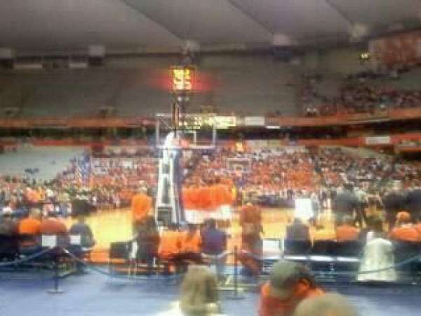JMA Wireless Dome, section: floor, row: DD, seat: 8
