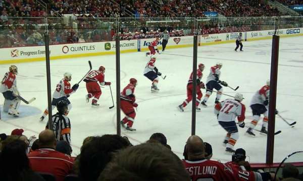 Lenovo Center, section: 124, row: J, seat: 2