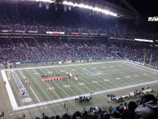 Lumen Field, section: 341, row: 3, seat: 2
