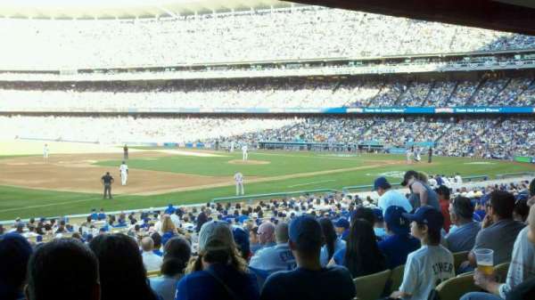 Dodger Stadium, section: 35FD, row: W, seat: 5