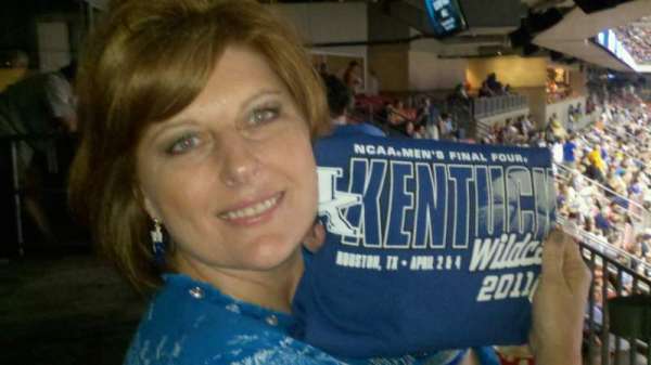 Rupp Arena, section: 34, row: v, seat: 1