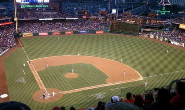 Citizens Bank Park, section: 418, row: 8, seat: 10