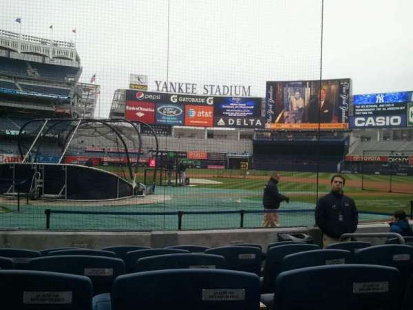 Yankee Stadium, section: 018, row: 5, seat: 6