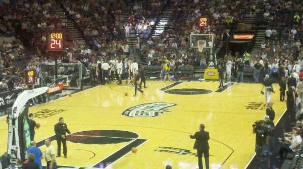 Frost Bank Center, section: 127, row: 23, seat: 5