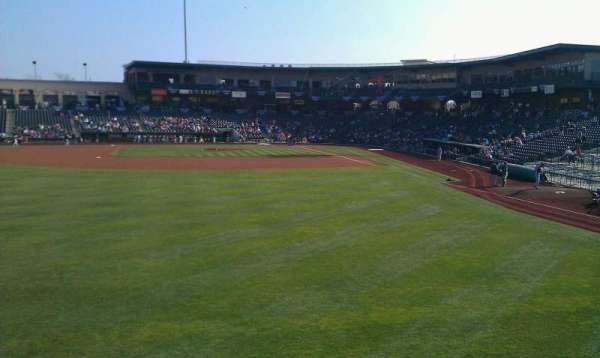 Parkview Field, section: 118, row: A, seat: 13