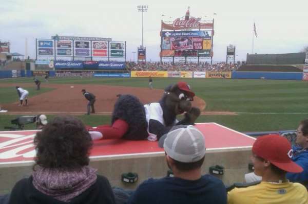 Coca-Cola Park, section: 106, row: H, seat: 10