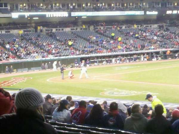 Progressive Field, section: 146, row: bb, seat: 10